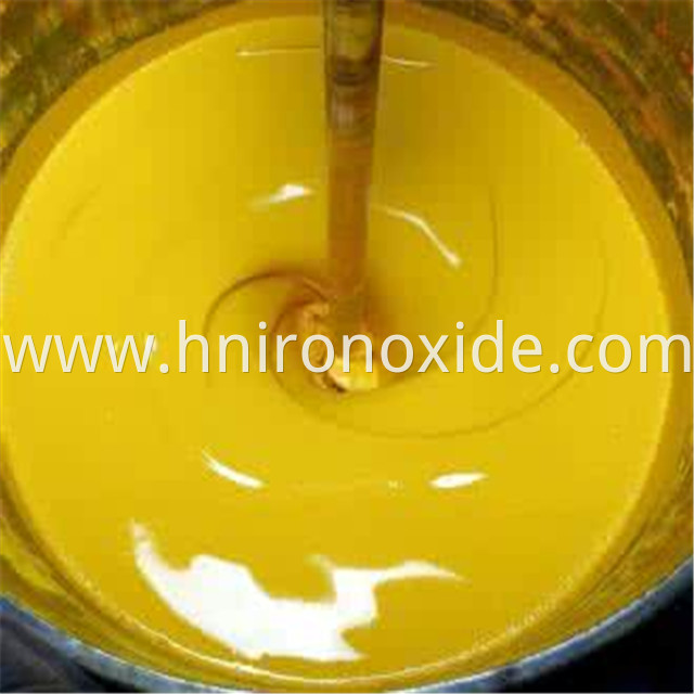 Transparent Orange Iron Oxide Oil Paint